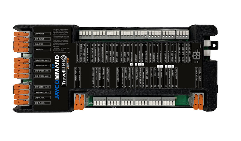 BMPRO RVMN55 RV Monitoring System JAYCOMMAND Mini Node Power Monitor RV Features