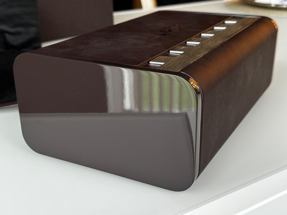 DeWitt Brown Leather & Wood, Watch Box