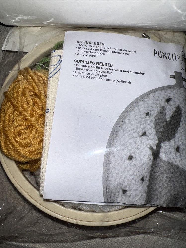 Needle Creations Punch Needle Kit “Lemons”