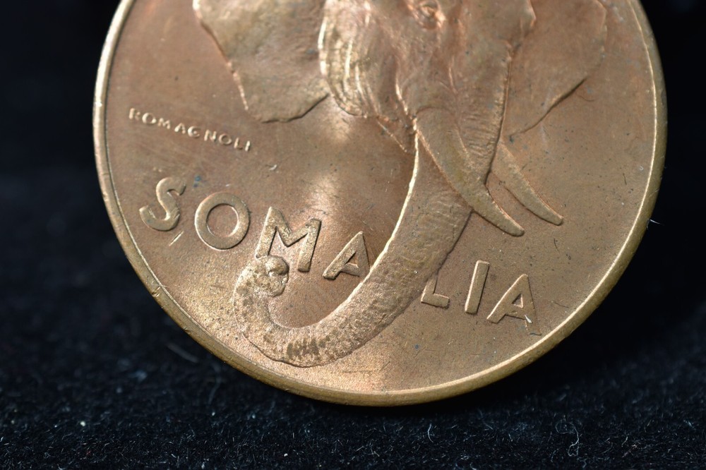 SOMALIA-ITALIAN ADMINISTRATION 1950 10 CENTESMINI