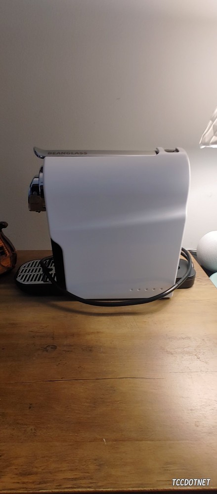 BeanGlass Espresso Pod Machine Compact Capsule 👉Missing Water Tank