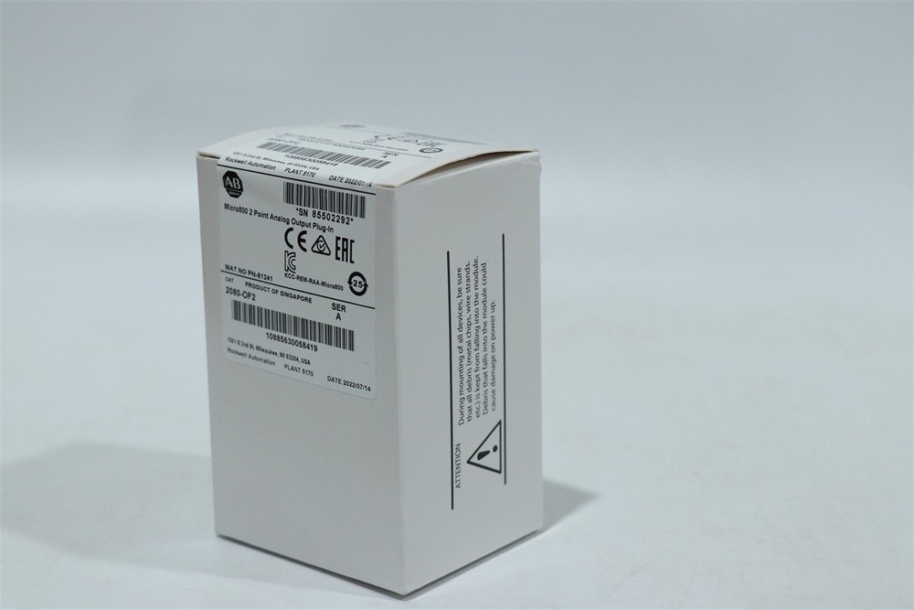 Micro800 2 PT Analog Output Module 2080-OF2 /A 2080OF2