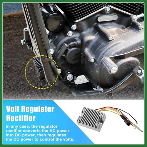 1 Pcs Motorcycle Voltage Regulator Rectifier Replacement for Polaris Hawkeye