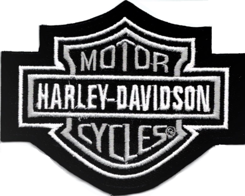 Motorcycle Harley-Davidson Emblem Patch Front Biker Riding Vest & Jacket Patches