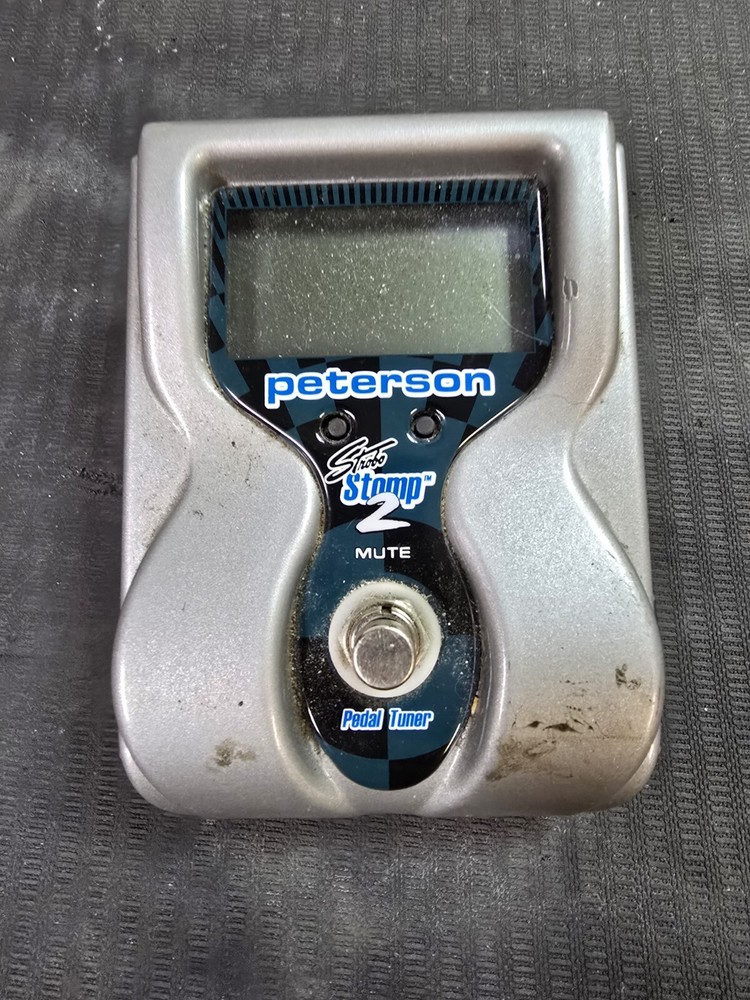 Peterson VS-S2 Strobostomp 2 Pedal Tuner Silver