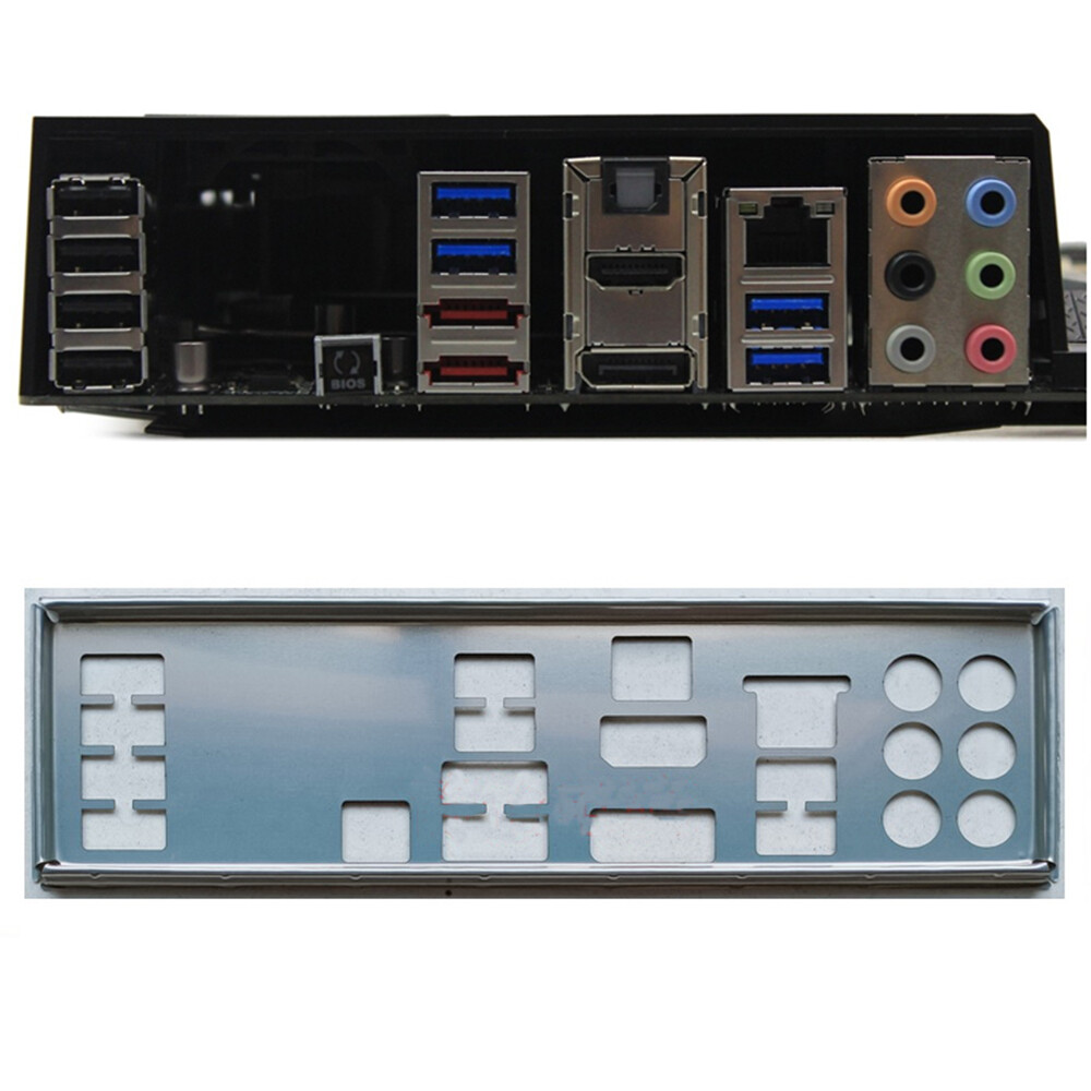NEW Shield Backplate FOR ASUS SABERTOOTH Z87 IO I/O Shield Back Plate 100％