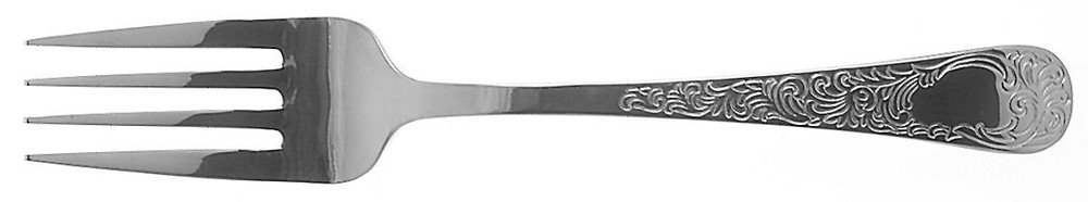 Wallace Silver Bay Colony Engraved  Salad Fork 757372