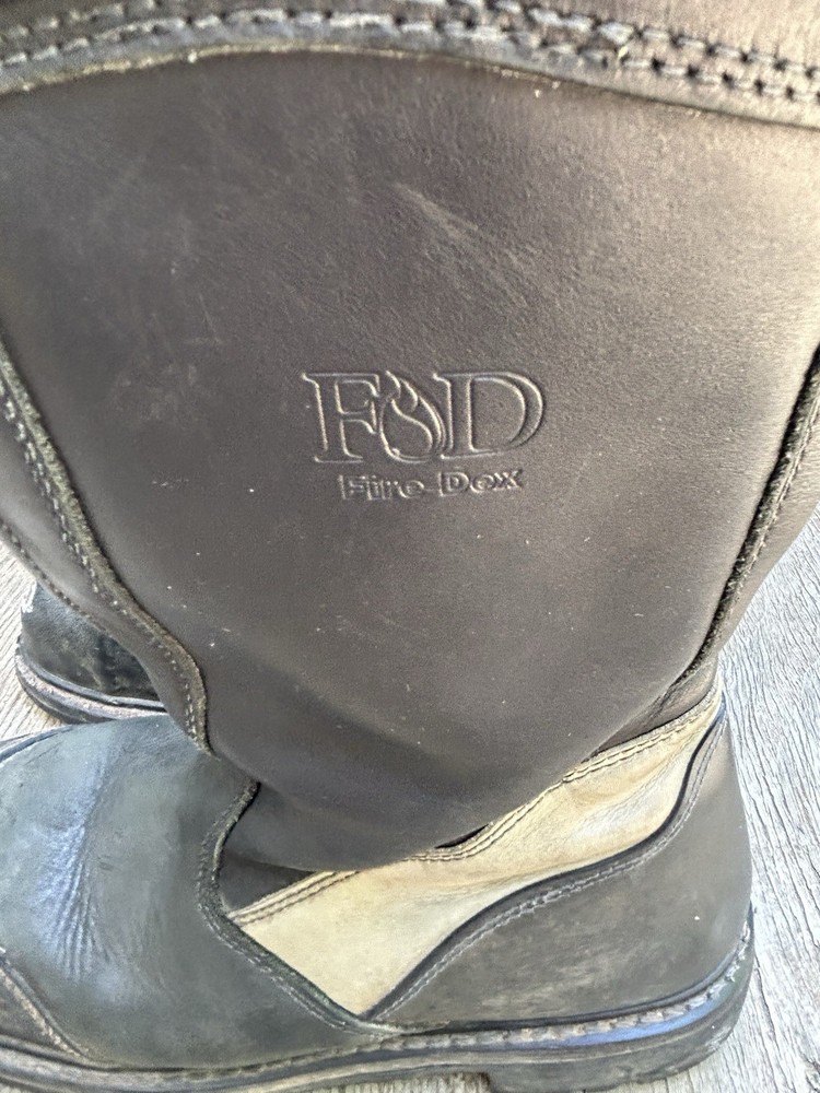 Fire Boot nfpa Sept- 2016FIRE-DEX FDXL 50 LEATHER FIRE BOOT Size 9M