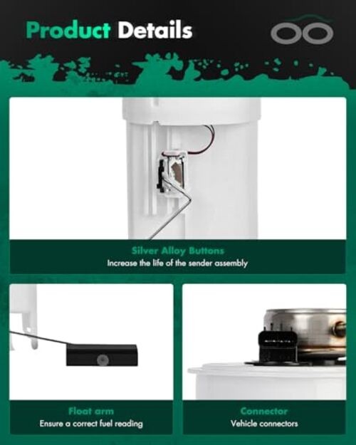 Compatible with E7116M Fuel Pump Electrical Assembly High Performance fit for