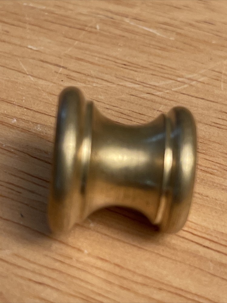 UNFINISHED Solid Brass 3/4” Tall X 1/8 IPS Threaded Turned Necks