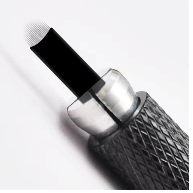 18U Shape Microblading Needle Permanent Makeup Eyebrow Tattoo Manual Blade