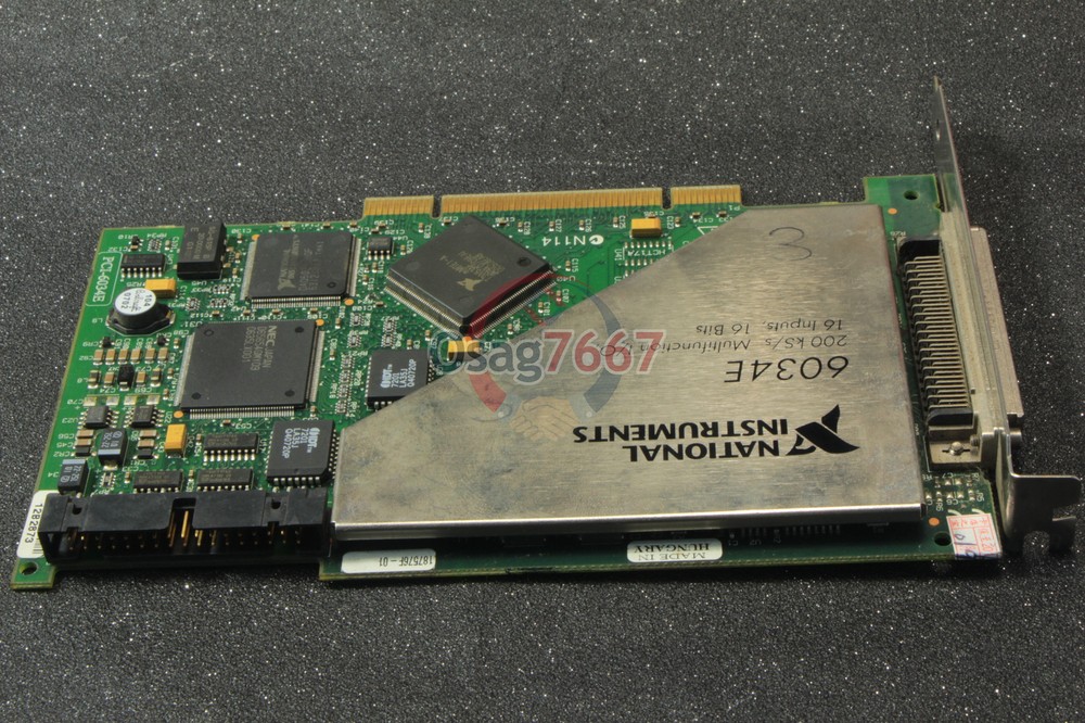 ONE PCI-6034E National Instruments NI DAQ Card 16 bit Analog Input