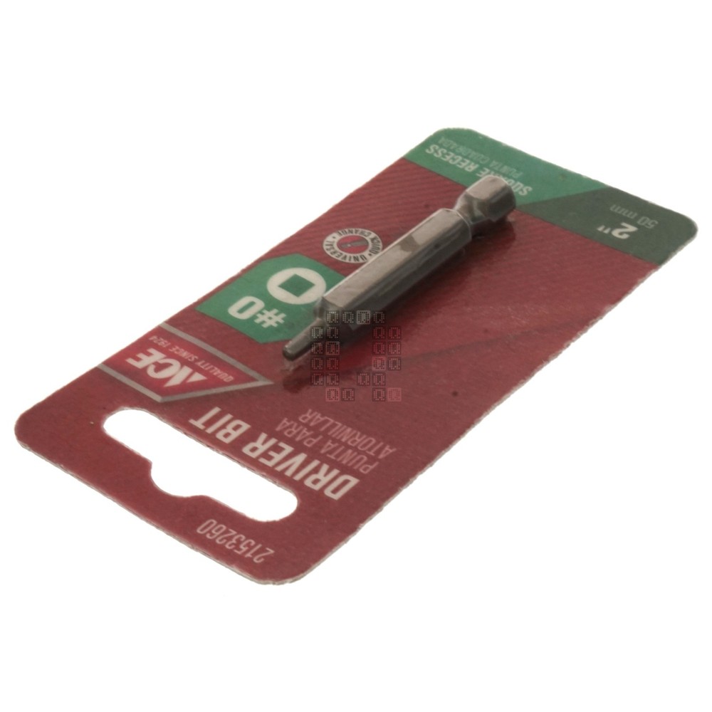 ACE Hardware 2153260 #0 Square / SQ0 Driver Bits, 2" Length