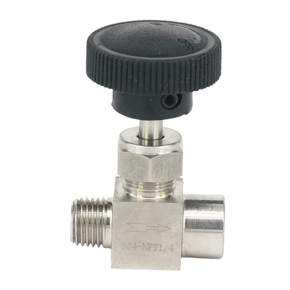 1/8" 1/4" 3/8" 1/2" NPT BSP Female-Male 304 Stainless Needle Valve Flow Control