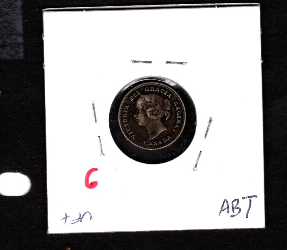 1891- Canada- Victoria Five Cents