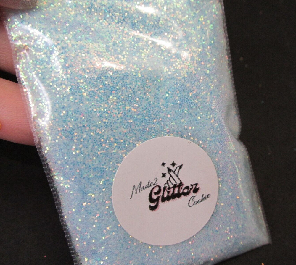 Mermaid pastels sugar nails glitter set
