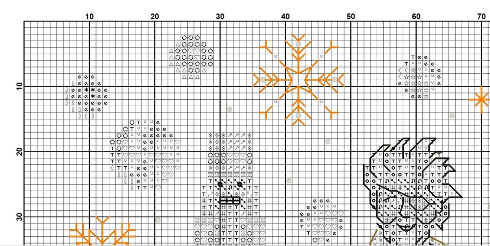 The Nutcracker Christmas Cross Stitch Pattern Chart Xmas Noel Fairy Tale