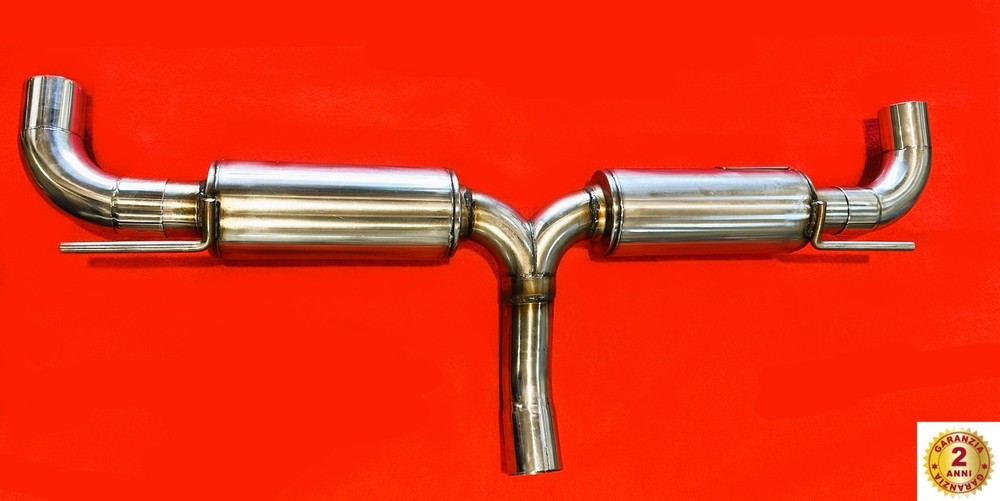 Audi A3 8V/8Y silenced exhaust terminal, without ends/terminals