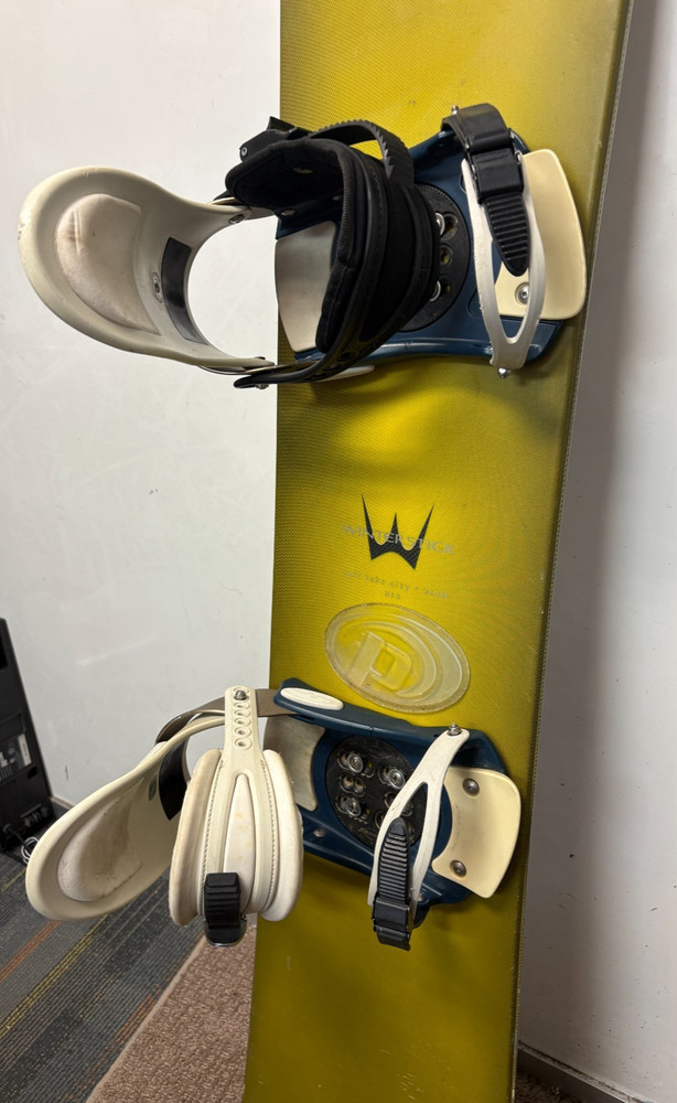 Winterstick Retro 148cm Twin-Tip All-Mountain Snowboard SIMS Bindings Medium