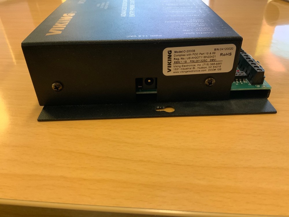 Viking C-2000B Advanced Door & Gate Entry Phone Controller