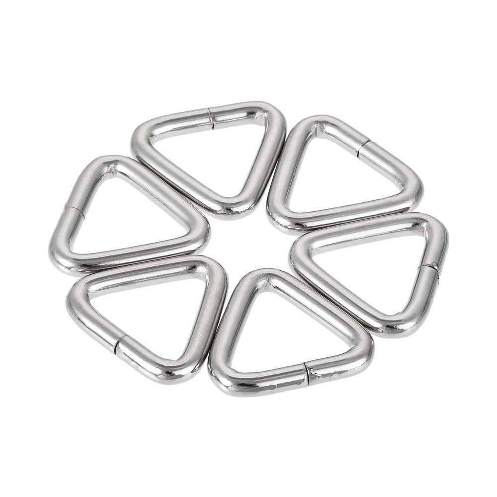 Triangle Ring Buckle 0.79" (20mm) Inner Hardware Width 30pcs