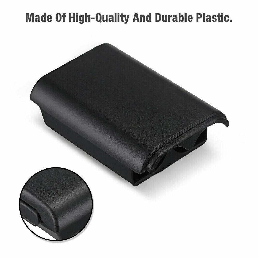AA Battery Back Cover Case Shell Pack For Xbox 360 Wireless Controller Black Lot
