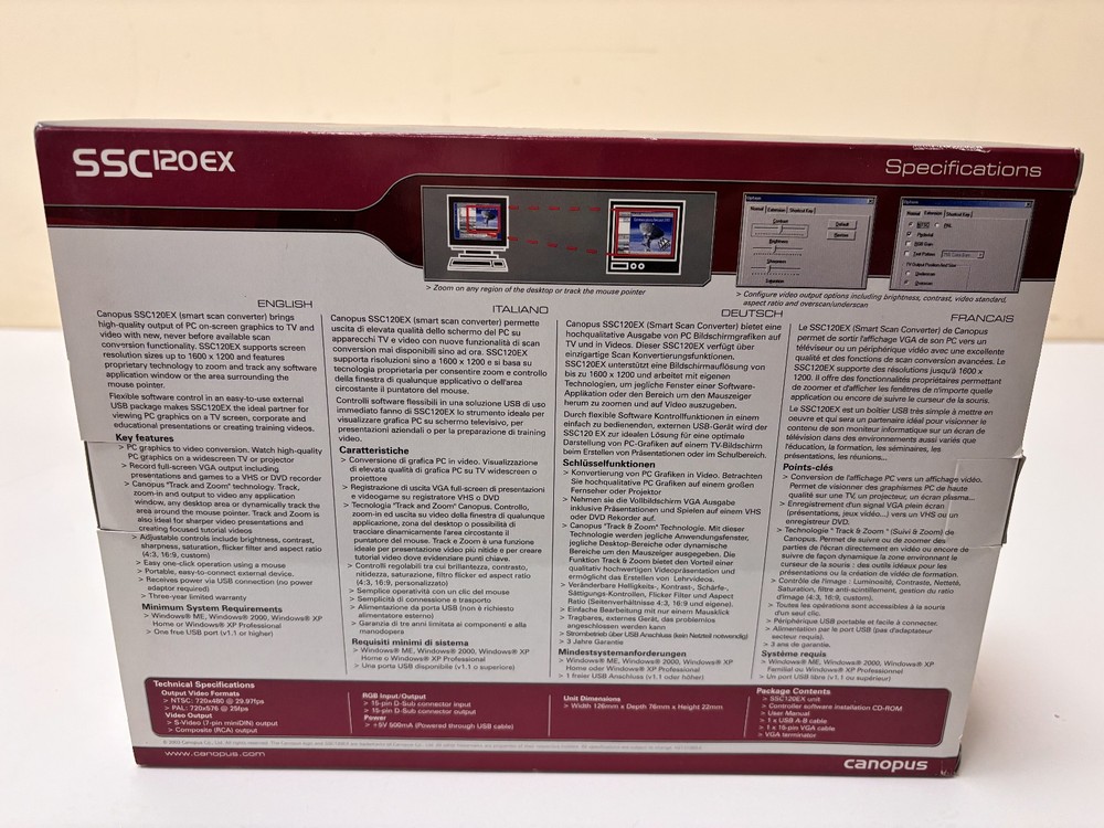 Canopus SSC120EX