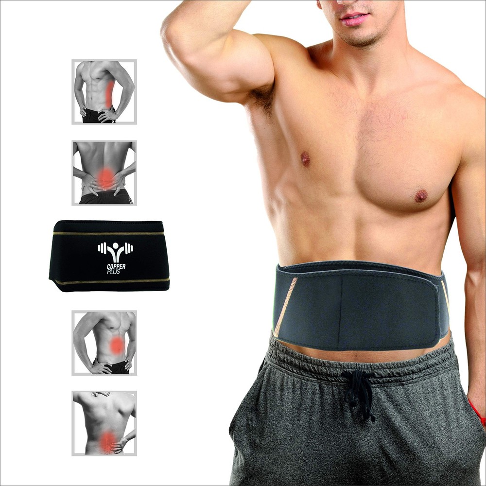 Copper Plus Recovery Back Brace - Highest Copper Content Back Braces for Lowe...