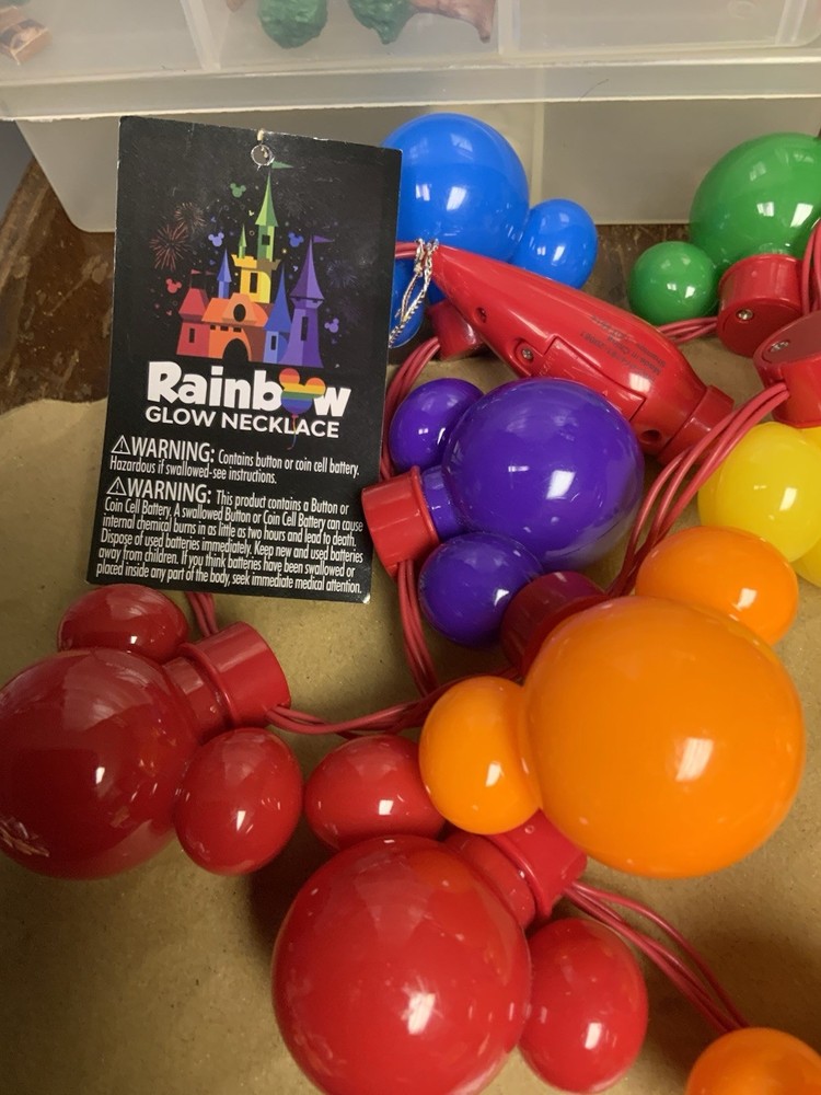 Disney Rainbow Glow Necklace