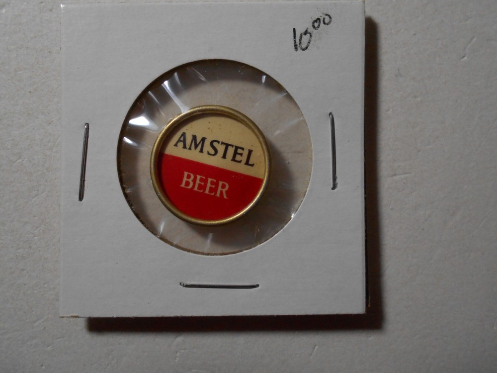 3/4"Amstel Beer beer cello pinback button