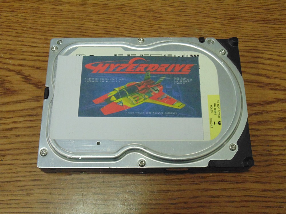 HYPER DRIVE ATARI REPLACEMENT HARD DRIVE FOR ARCADE GAME TESTED WORKING