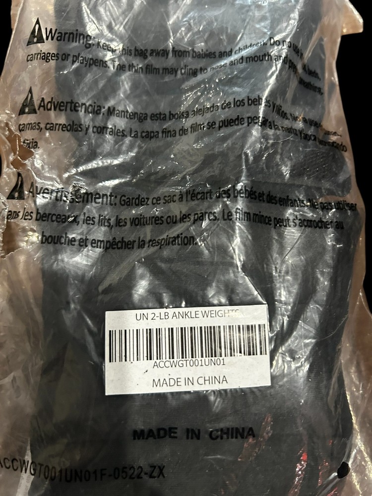 Beach Body 2 Pound Ankle Weights Set Unused