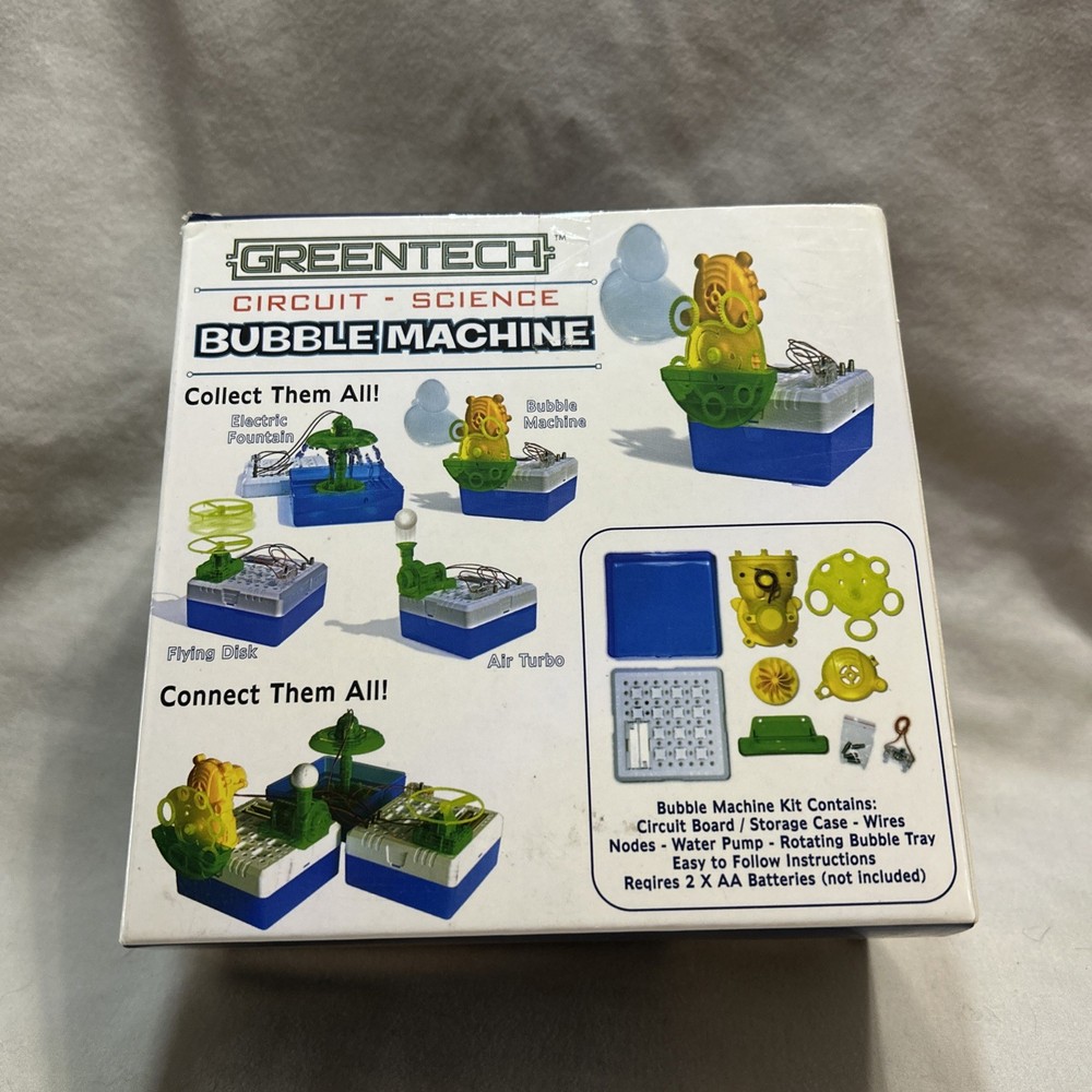 GreenTech (Circuit-Science) Bubble Machine - FB11257-4 Learn Electronics!
