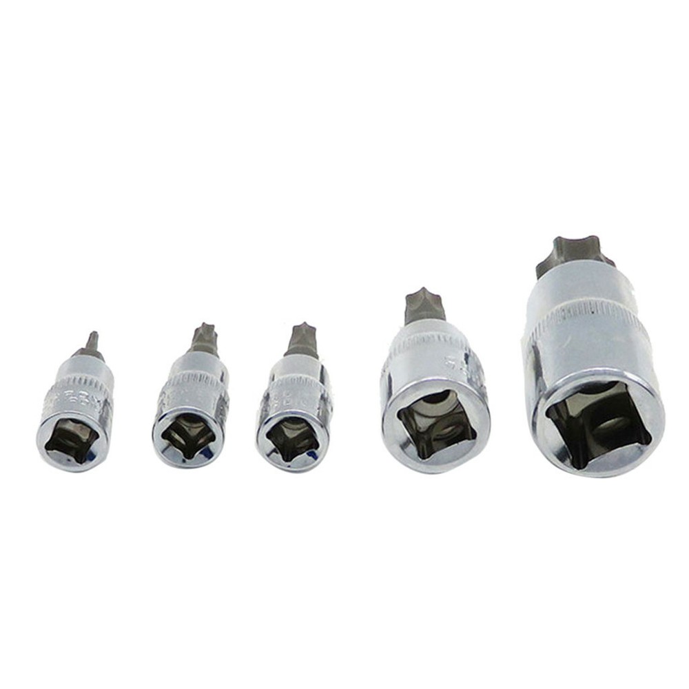 60Pcs Master Torx Socket Set Tamper Proof Security Bits Torx Plus External Star