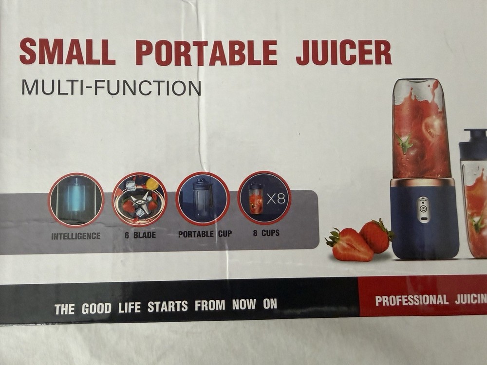 Small Portable Juicer Blender Pink