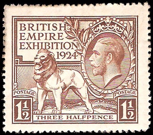 Great Britain #186 MH
