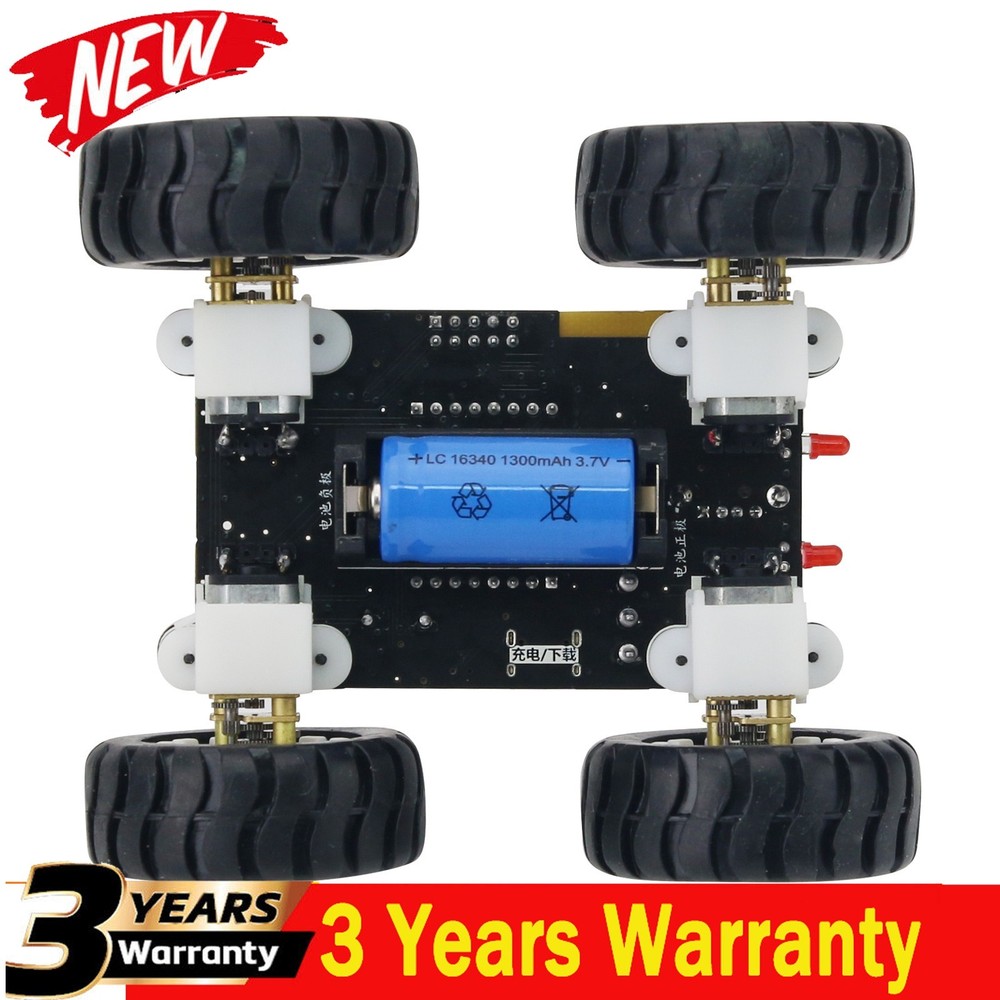 ESP32CAM WiFi Robot Car Kit with Camera Arduino Python Programming RC Smart Car