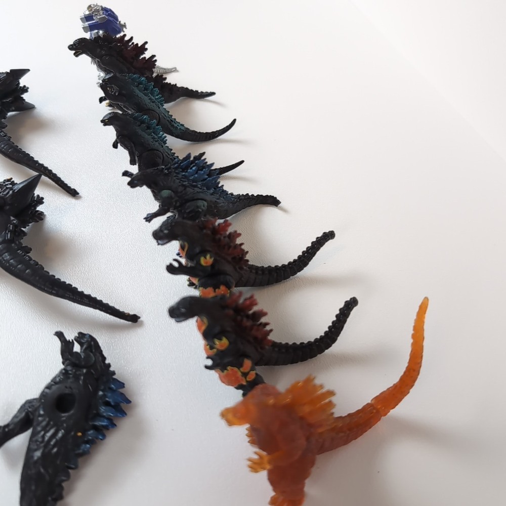 Mini Godzilla Action Figure Lot 2"