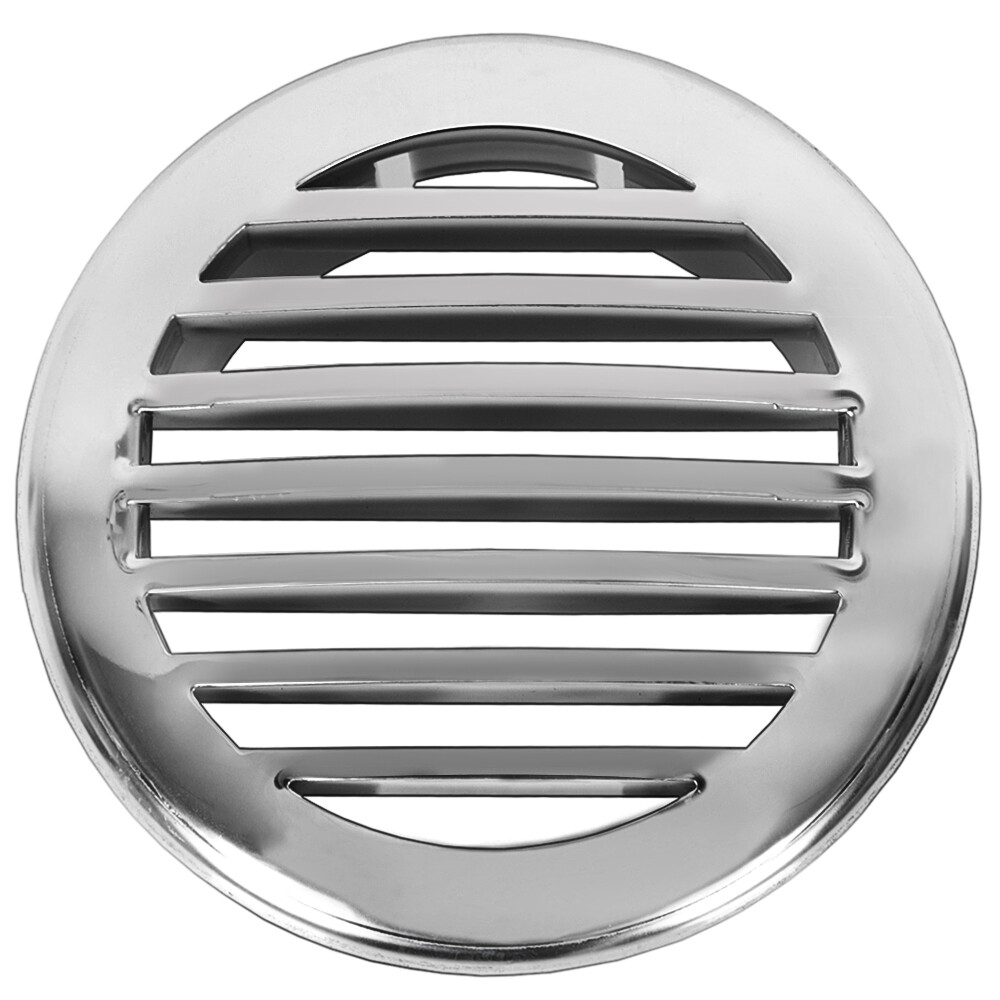 BOAT 3" DOMED CHROME SWIM PLATFORM DECK VENT DRAIN GRILL REPLACE