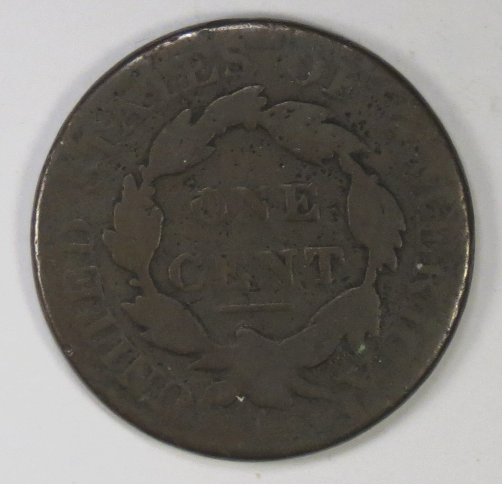 1827 Coronet Head Large Cent - G
