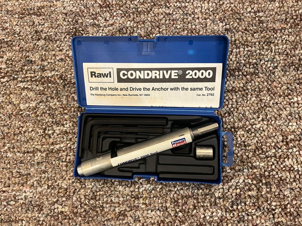 Tapcon Condrive Tool Model 1000 & 2000