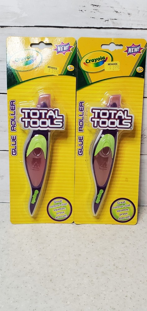 Vintage Crayola 2006 Total Tools Glue Rollers