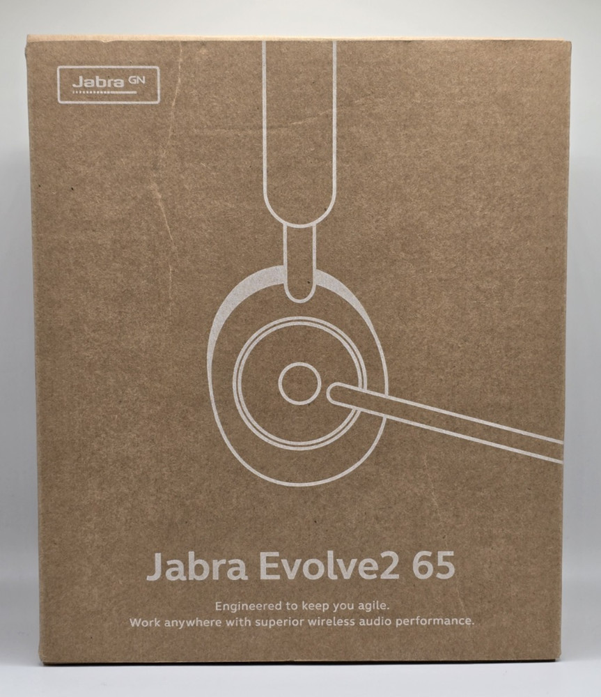 Jabra Evolve2 65 Stereo Wireless Headset (MS Teams, USB-A) - Black