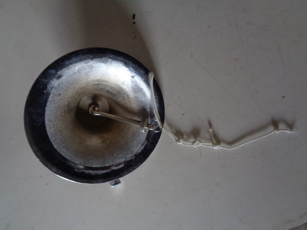 8" CHROME SHIP FOG BELL PERKO NO MOUNT