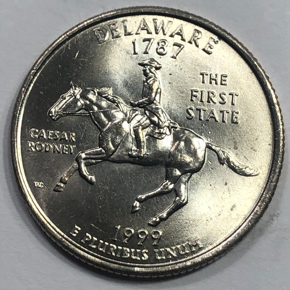 1999 P - Delaware Statehood Quarter Dollar