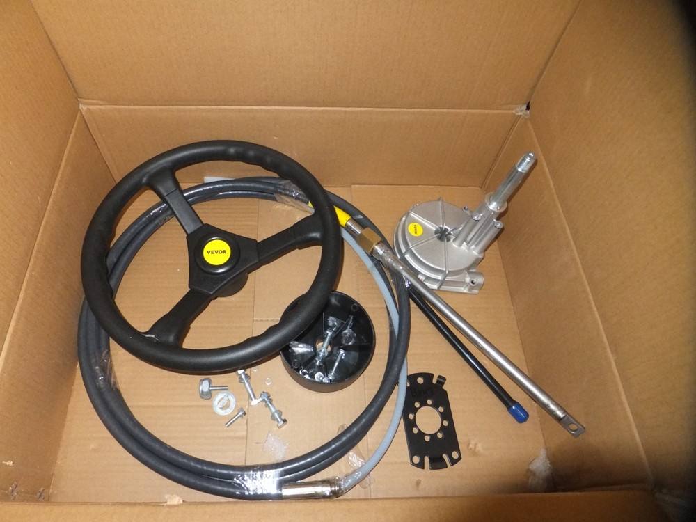 Universal Rotary Steering system 13 feet. Sailboat hardware.