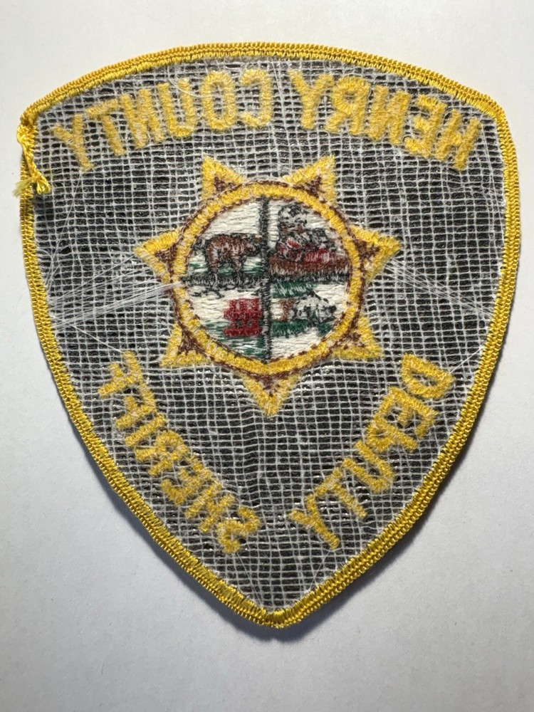 Henry County Illinois Sheriff Patch