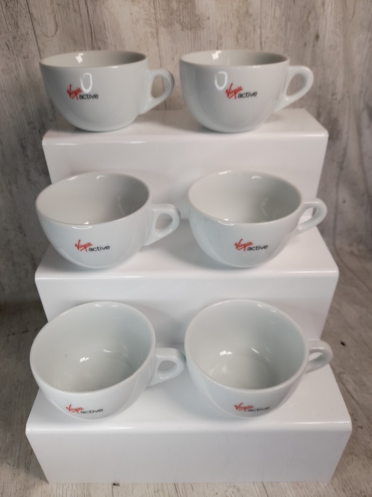 Virgin Active Ancap 2017 Branded Set Of 6 Mugs