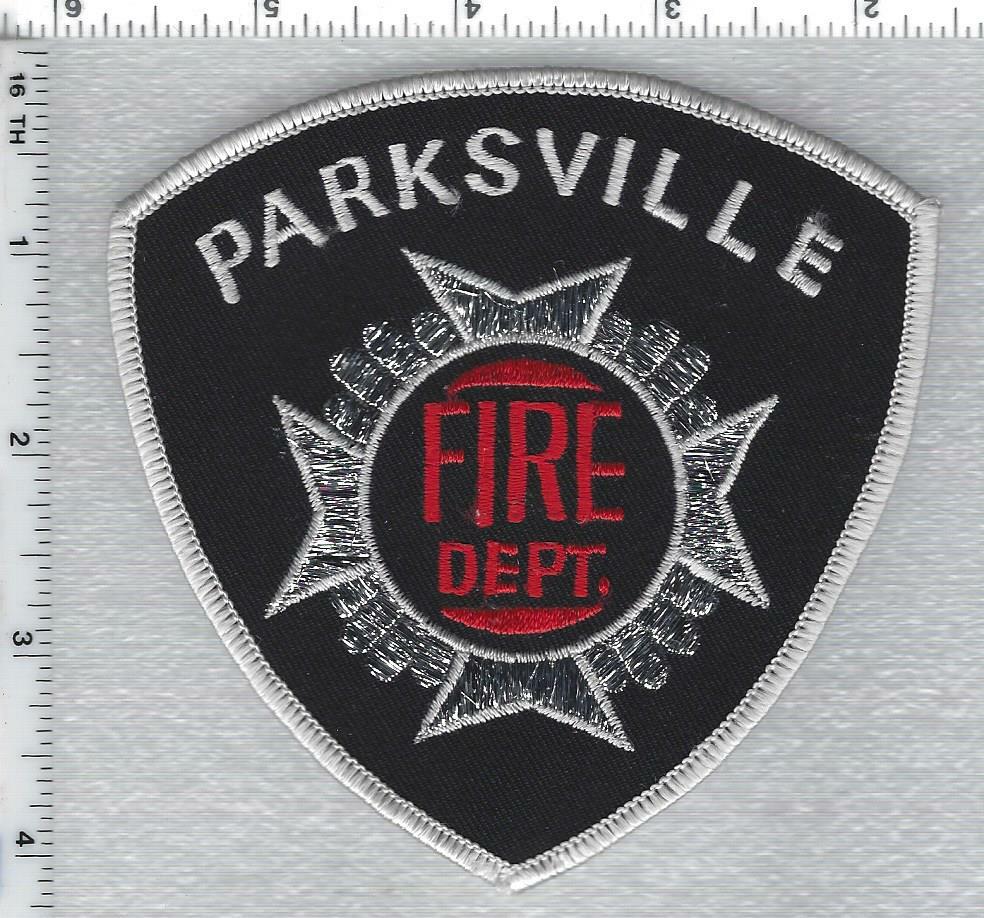 Parksville Fire Department (British Columbia, Canada) Silver Ctr Shoulder Patch