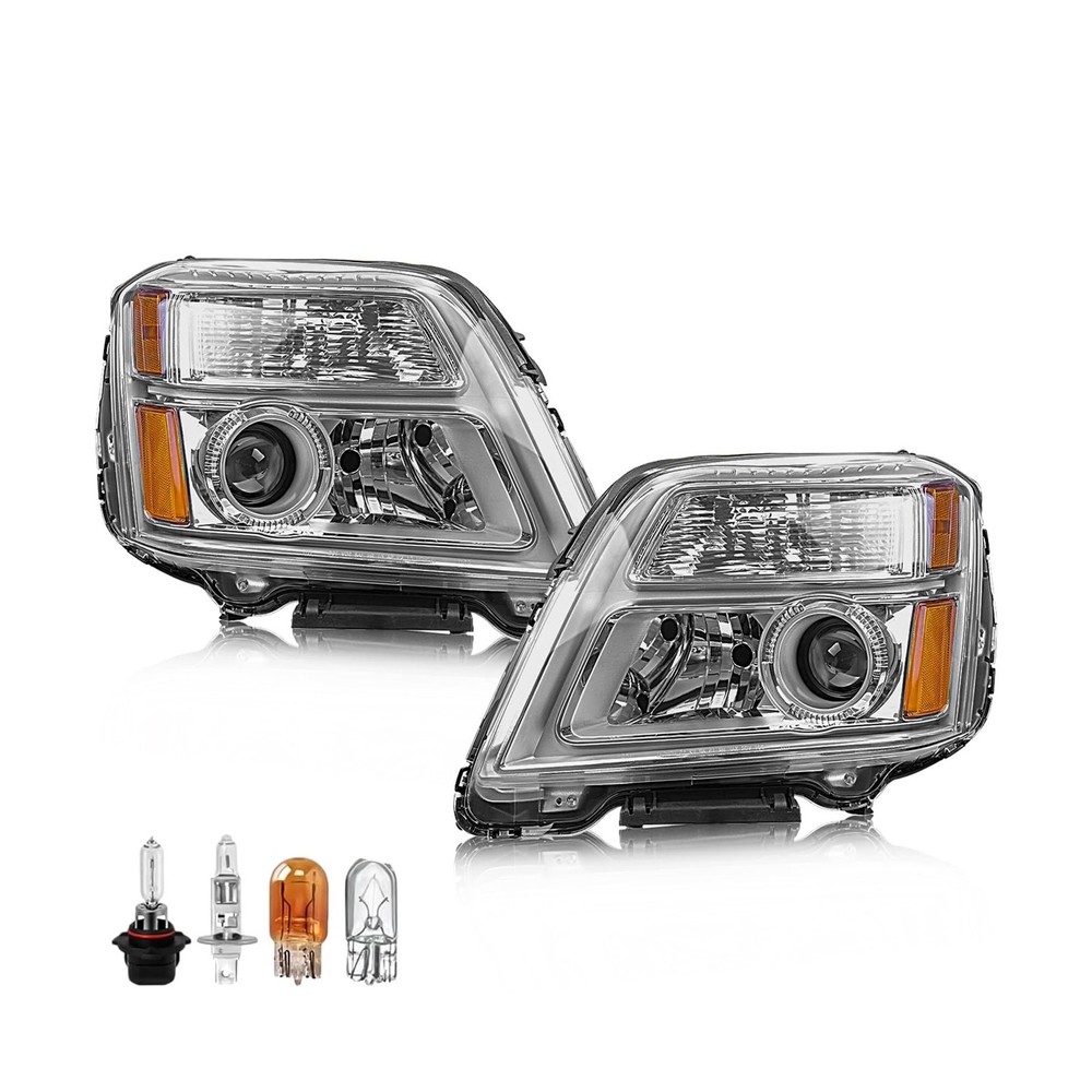 Headlight Assembly Compatible with GMC Terrain 2010 2011 2012 2013 2014 2015,...